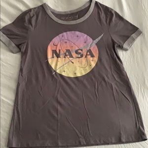 Gray NASA tshirt
